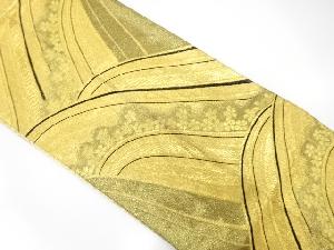 アンティーク　流水に桜模様織り出し全通袋帯（材料）